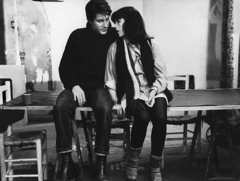 jacques dutronc and isabelle adjani in violette et francois, france, in 1976, directed by jacques rouffio photo by dpa abacapresscom - important  to be used solely for editorial coverage of this specific motion picture tv programme