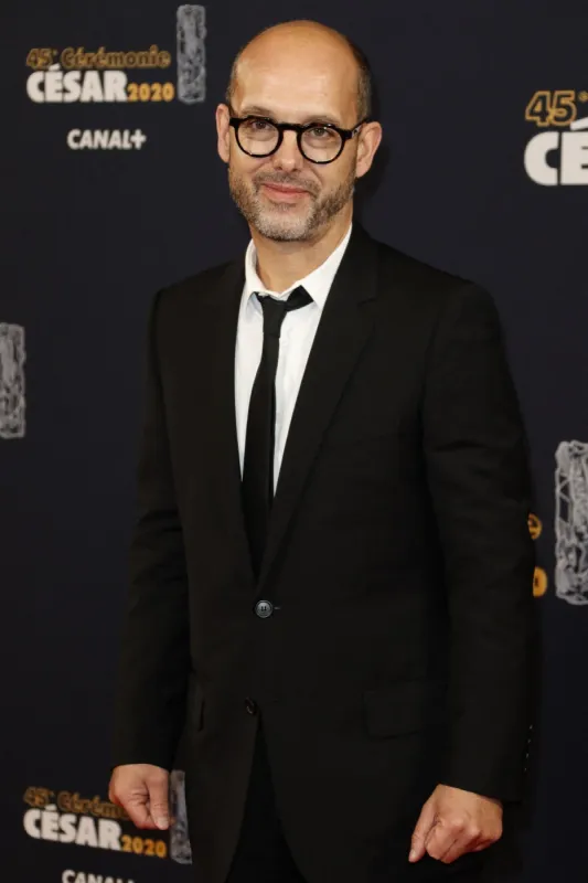 french actor and director maurice barthelemy poses upon his arrival at the 45th edition of the cesar film awards ceremony at the salle pleyel in paris on february 28, 2020 (photo by thomas samson   afp)