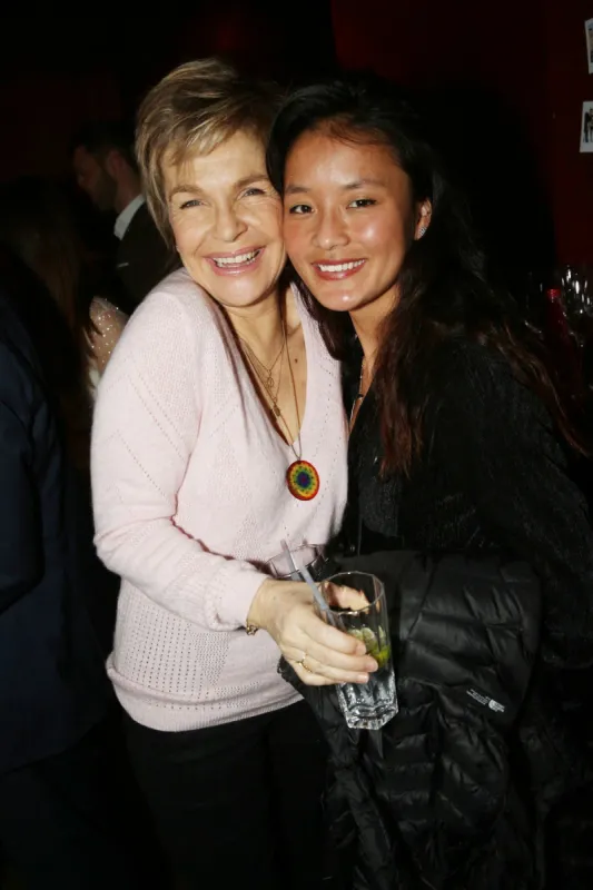 véronique jannot et sa fille migmar jannot lors du cocktail de lancement de la tournée entre nous by d'pendanse, au buddha bar a paris, france le 28 janvier 2020 photo by jerome domine abacapresscom , 717987 041 paris