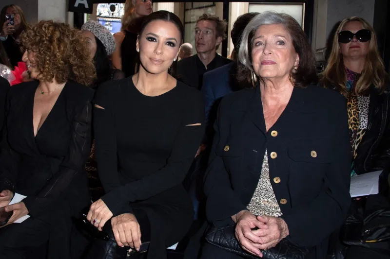 eva longoria and francoise fabian attending the guy laroche womenswear spring summer 2020 show as part of paris fashion week in paris, france on september 25, 2019 photo by aurore marechal abacapresscom , 701764 044 paris france