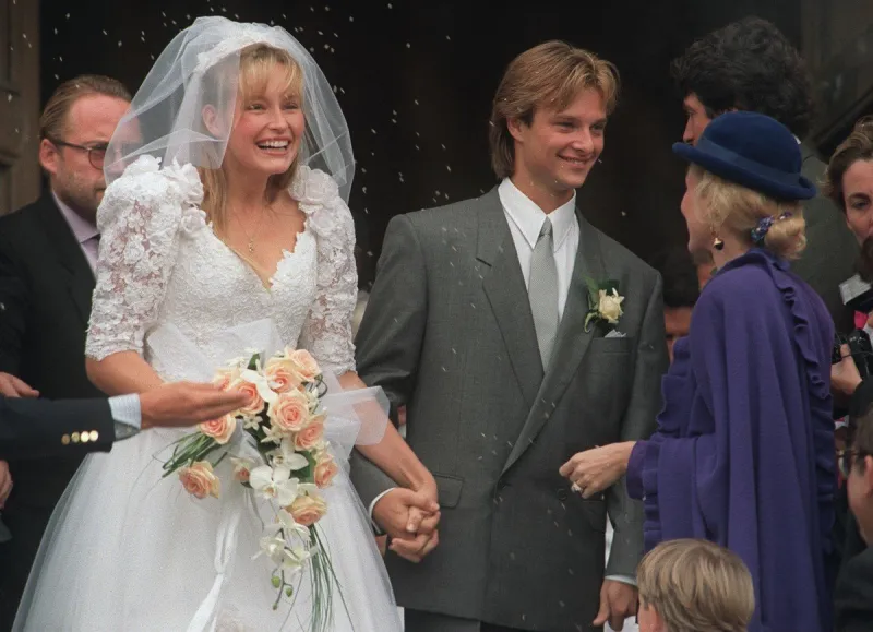 david hallyday-estelle lefebure-mariage