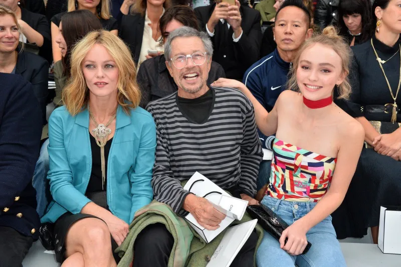 paris fashion week - chanel front row