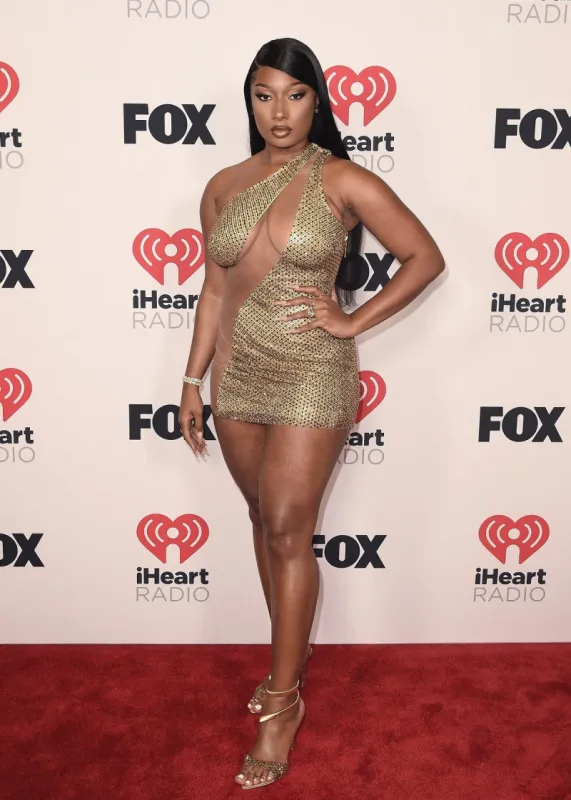 megan thee stallion at the 2021 iheartradio music awards airing live from the dolby theatre in los angeles, ca, usa on may 27, 2021 photo by scott kirkland fox picturegroup abacapresscom , 767163 115 los angeles etats-unis united states