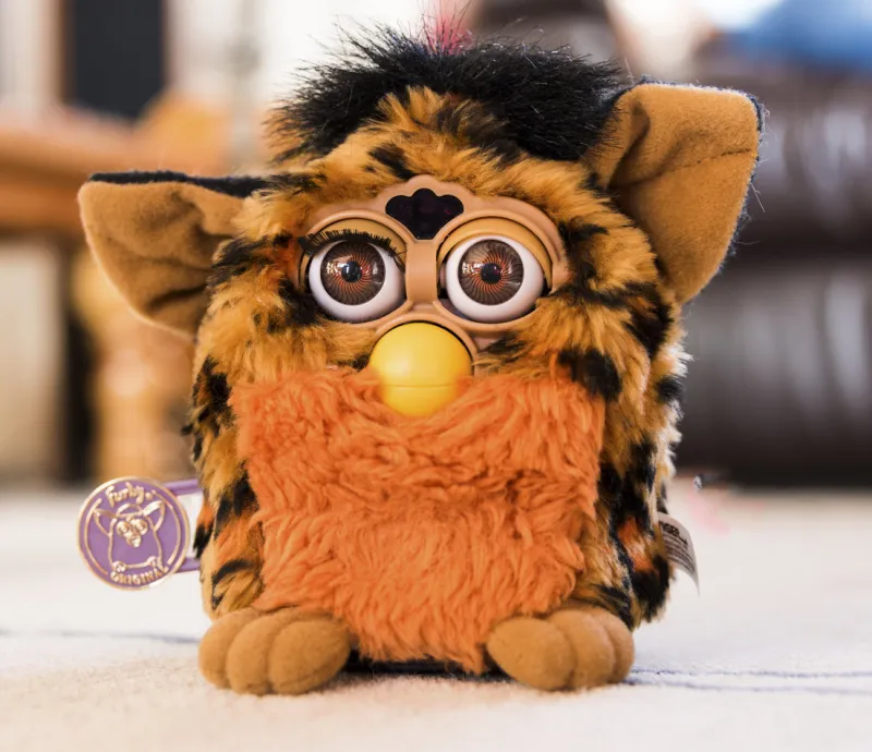 brighton, the united kingdom- february 18, 2016  furby is an american robotic electronic toy started 1998 by tiger electronics