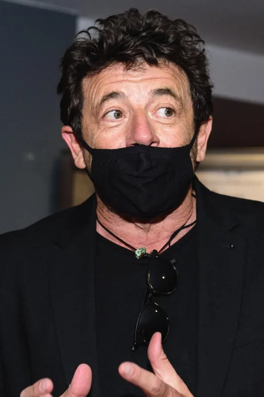 patrick bruel presents his new movie villa caprice - brussels