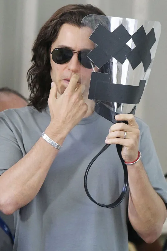 jared leto on set - nyc