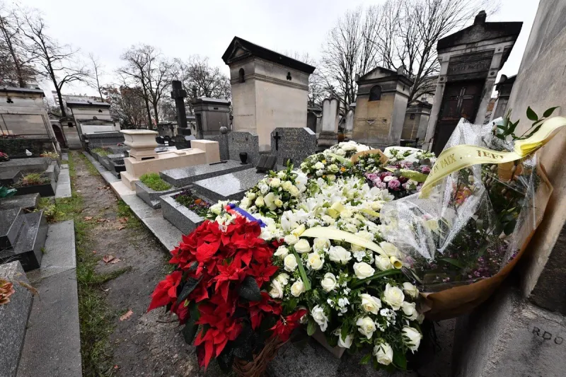 claude brasseur funeral - paris