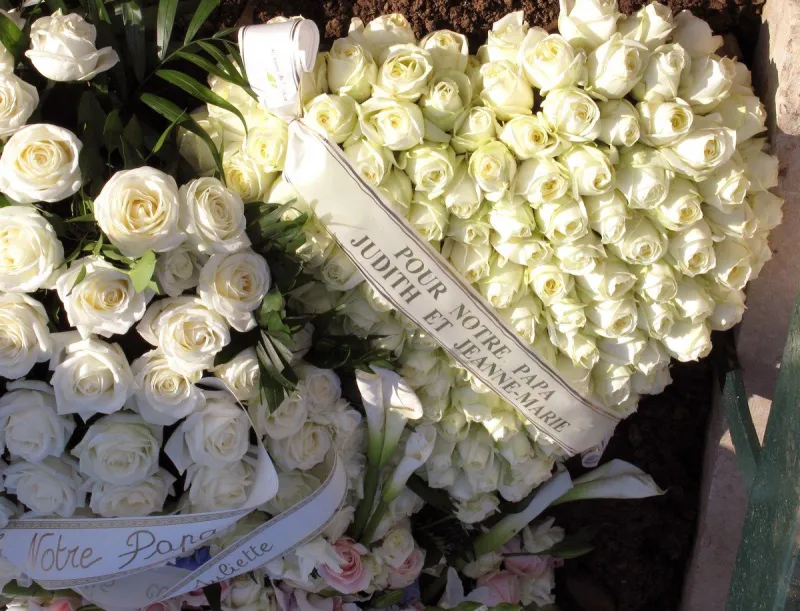 jacques martin's grave at the cemetary 'la guillotiere' - lyon