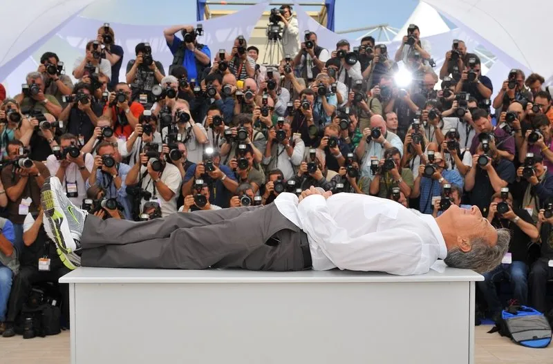 dustin hoffman poses at a photocall for mark osborne's movie kung fu panda presented out of competition at the palais des festivals during the 61st cannes film festival in cannes, france, may 15, 2008 photo by hahn-nebinger-orban abacapresscom