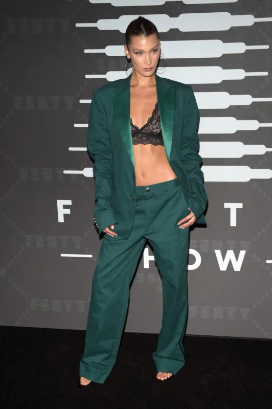 bella hadid at rihanna’s second annual savage x fenty show at barclay's center in brooklyn, new york city on september 10, 2019 photo by john palmer mediapunch abacapresscom
