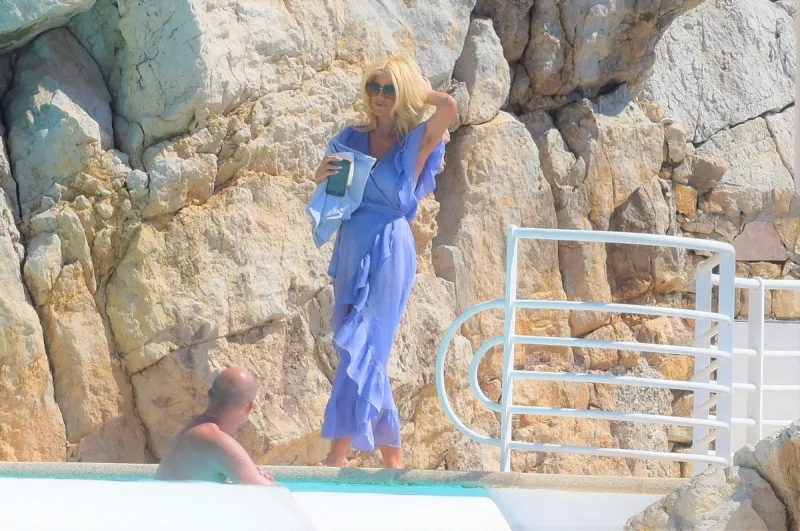 victoria silvstedt at hotel eden roc - antibes