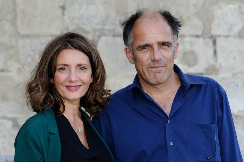 valerie karsenti et frederic pierrot assistent au photocall du film 'tuer un homme' lors du festival de la fiction tv 2016 de la rochelle, a la rochelle, france le 16 septembre 2016 photo by aurore marechal abacapresscom , 563411 008 la rochelle france