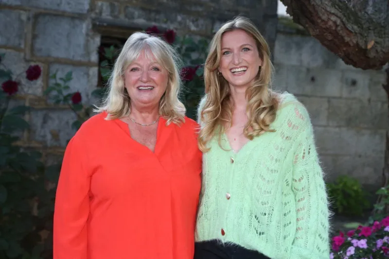charlotte de turckheim and johanna piaton de turckheim during mince alors 2 photocall as part of the 14th angouleme film festival in angouleme, in france, 25 august 2021 photo by jerome domine abacapresscom