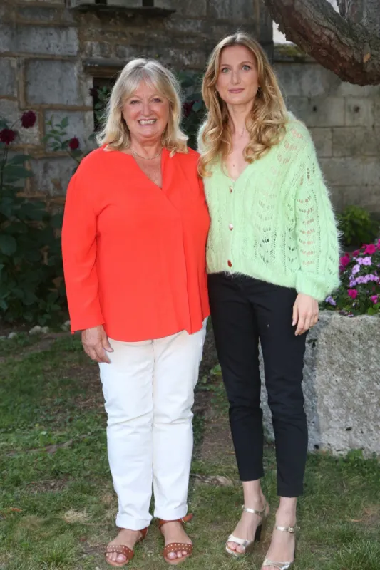 charlotte de turckheim and johanna piaton de turckheim during mince alors 2 photocall as part of the 14th angouleme film festival in angouleme, in france, 25 august 2021 photo by jerome domine abacapresscom