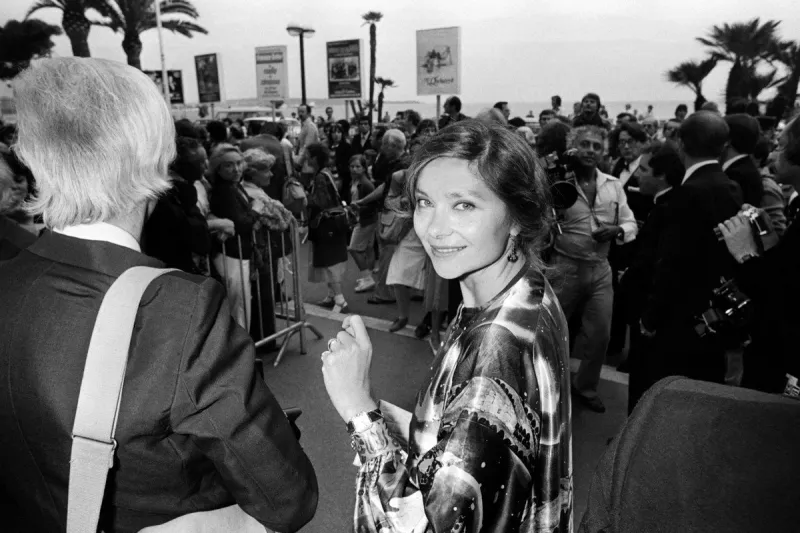 photo taken on may 26, 1981 shows french actress macha meril at the 34th edition of the cannes film festival in cannes, southern france  afp photo ralph gatti (photo by ralph gatti   afp)