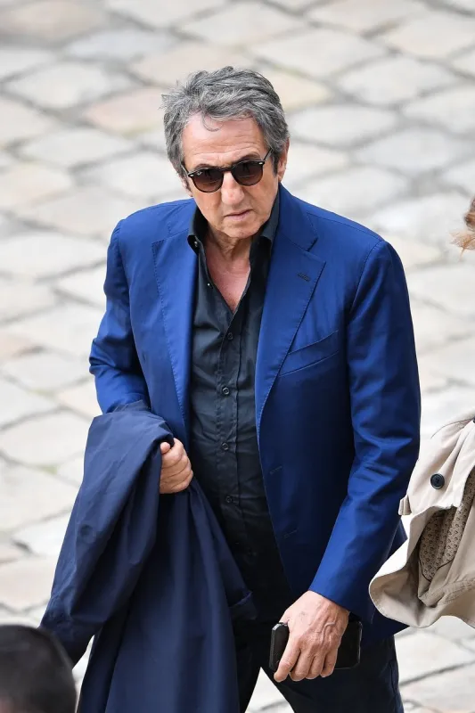 richard anconina during jean-paul belmondo's national tribute held at the hotel des invalides in paris, france on september 9, 2021 french famous actor jean-paul belmondo is dead on monday, september 6th, at 88 photo by david niviere abacapresscom