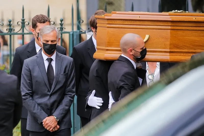 jean-paul belmondo funeral - paris