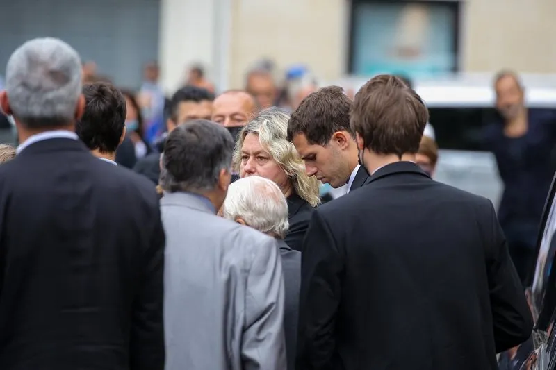 jean-paul belmondo funeral - paris