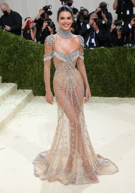 kendall jenner attending the metropolitan museum of art costume institute benefit gala 2021 in new york city, ny, usa on september 13, 2021 photo by charles guerin abacapresscom