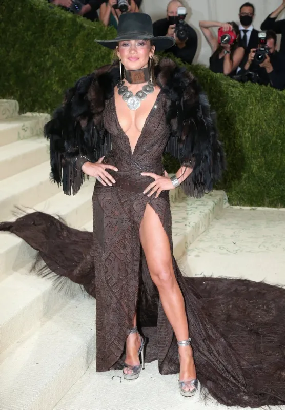 jennifer lopez attending the metropolitan museum of art costume institute benefit gala 2021 in new york city, ny, usa on september 13, 2021 photo by charles guerin abacapresscom