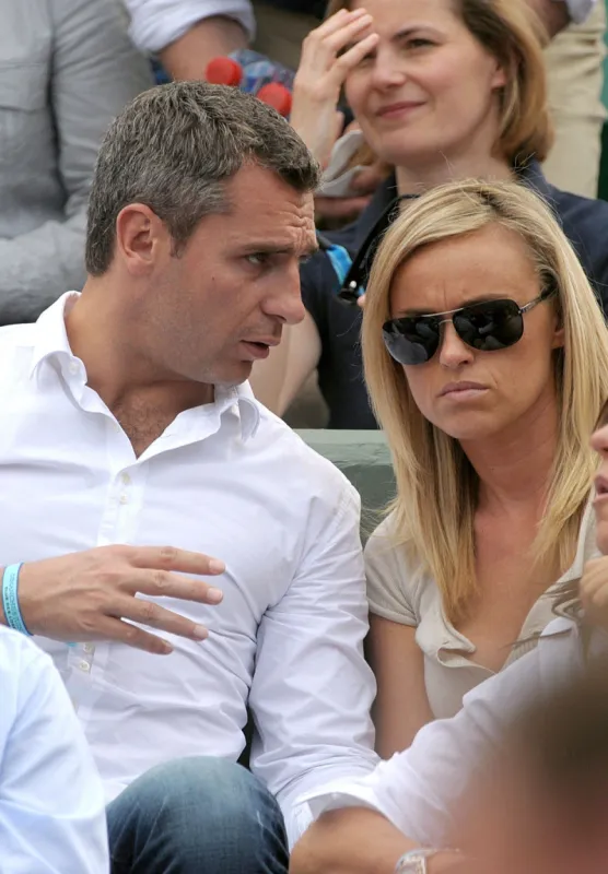 celebs at men's final of 2008 french tennis open - paris