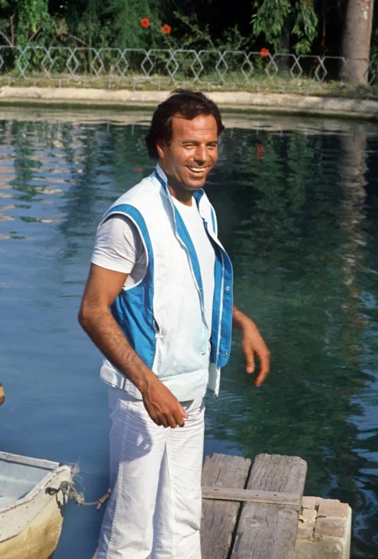 file photo of spanish singer julio iglesias, pictured in spain, august 1983 photo by picture alliance dpa abacapresscom , 509234 006 allemagne germany