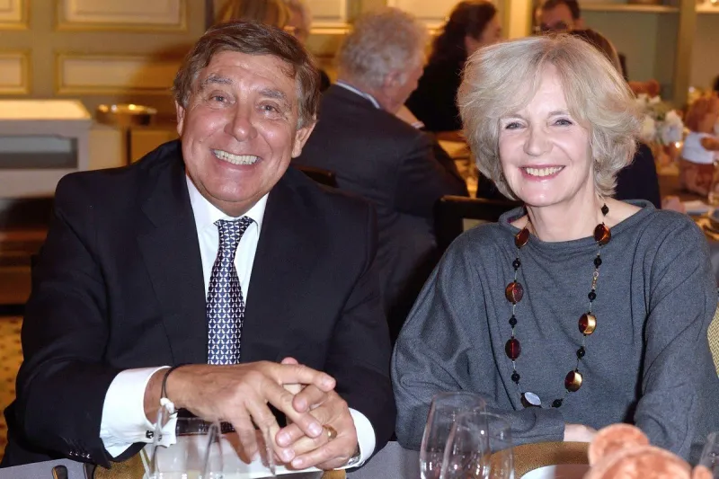 exclusif - jean-pierre foucault et marie-christine adam assistent au diner la chaine de l'espoir organise par l'association pharmavie au pavillon ledoyen a paris, france le 25 janvier 2018 photo by aurore marechal abacapresscom , 623195 103 paris france