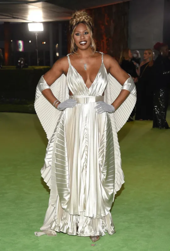 laverne cox at the academy museum of motion pictures opening gala honoring haile gerima and sophia loren on september 25, 2021 in los angeles, ca© o'connor aff-usacom , braff20210927 014 los angeles etats-unis united states
