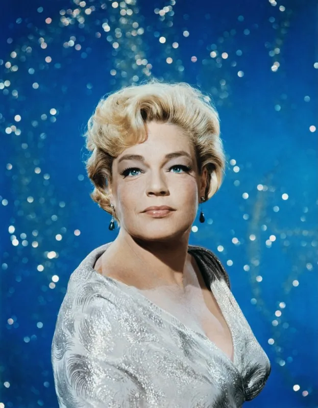 file picture of french actress simone signoret in 1960 photo by dpa abacapresscom