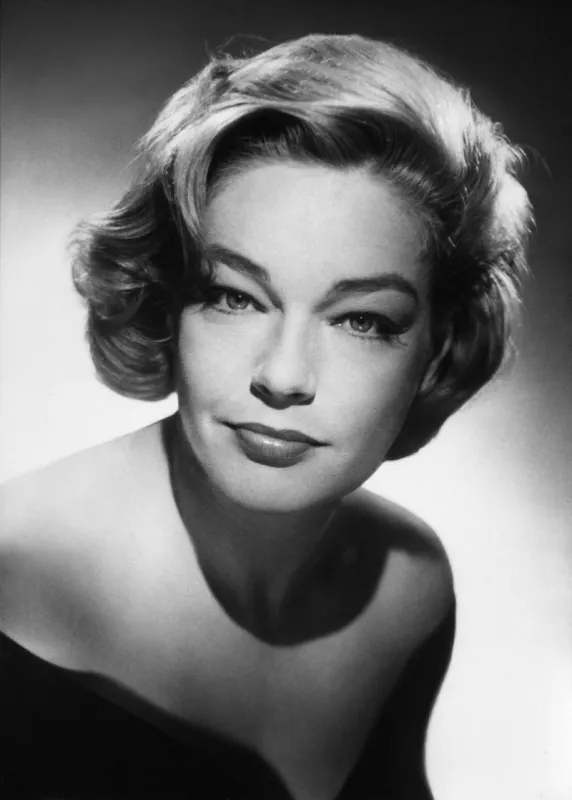 portrait dated 1960 of french actress simone signoret photo by dpa abacapresscom