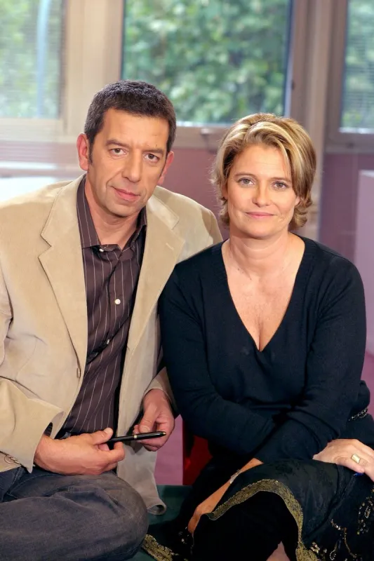 french health minister xavier bertrand attends a medical tv show special bird flu