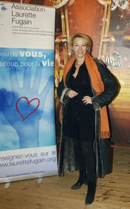 stephanie fugain organises an event to benefit her association at the circus gruss, paris