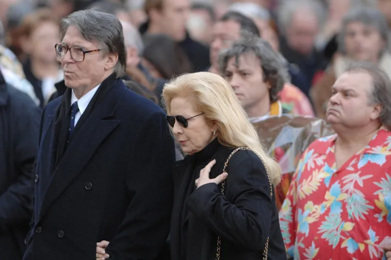 funeral mass for singer carlos - paris