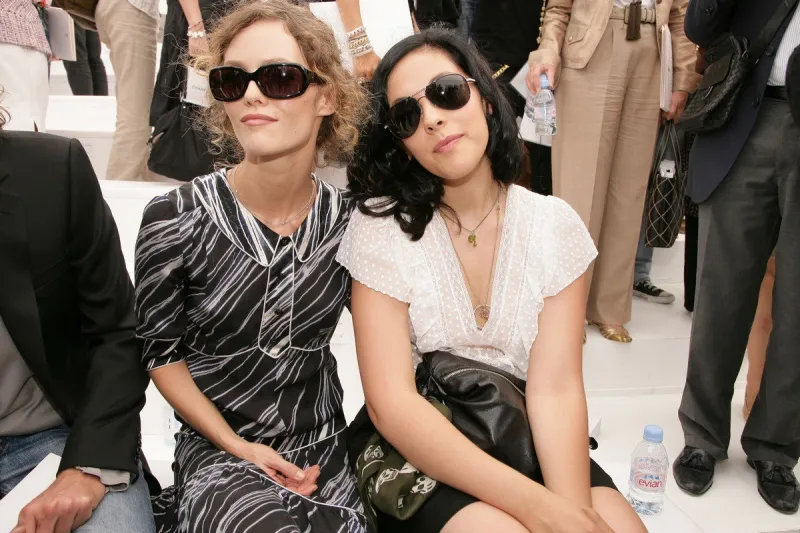 celebrities at chanel fashion show paris