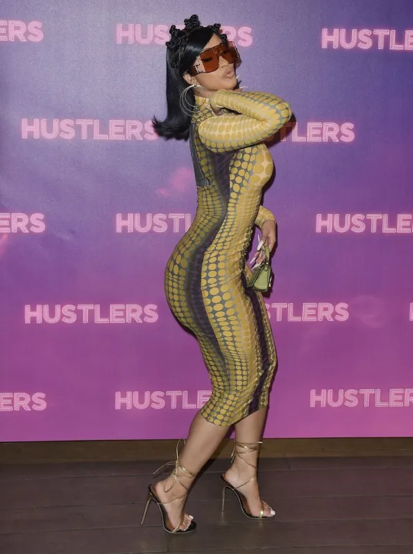 cardi b arrives at stx entertainment's hustlers photo call held at the four seasons los angeles in los angeles, ca, usa on august 25, 2019 photo by sthanlee b mirador spus abacapresscom