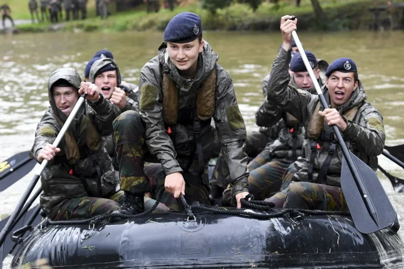 princess elisabeth commando training - belgium