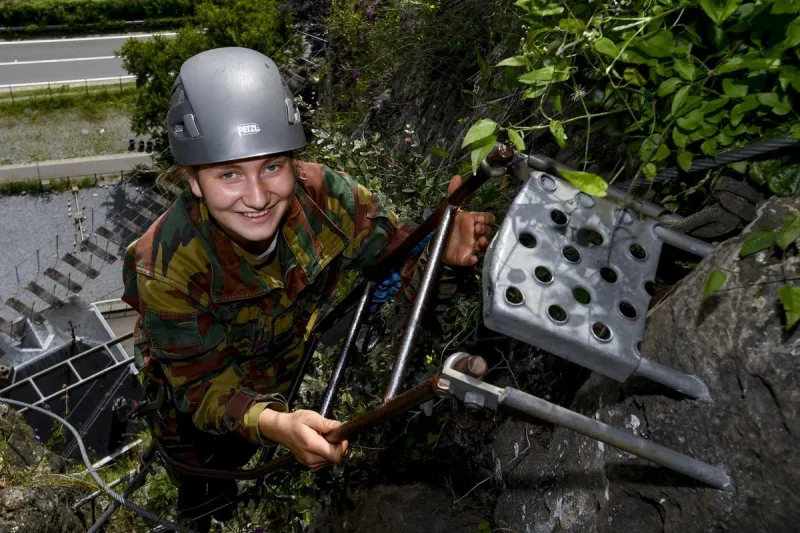 princess elisabeth commando training - belgium