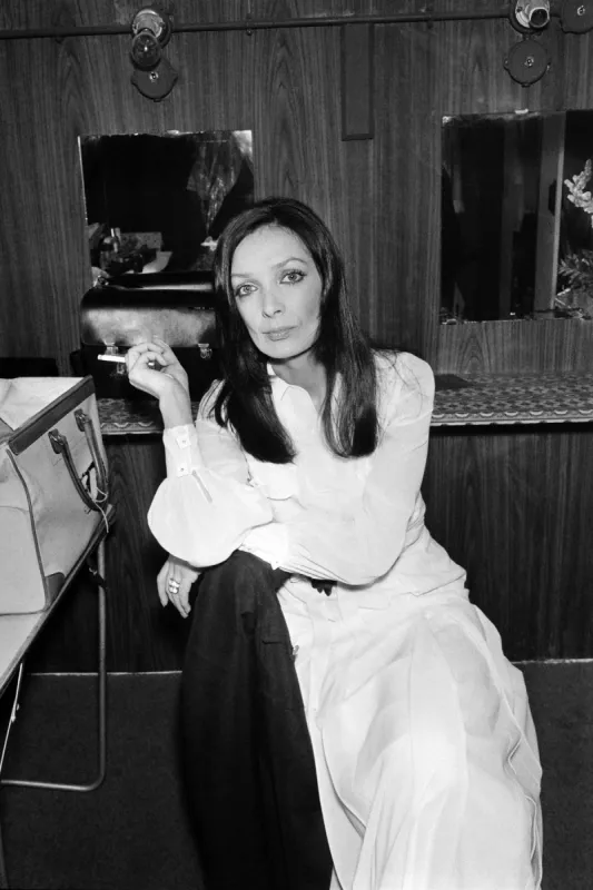 photo taken in 1972 shows french singer and actress marie laforêt (photo by afp)
