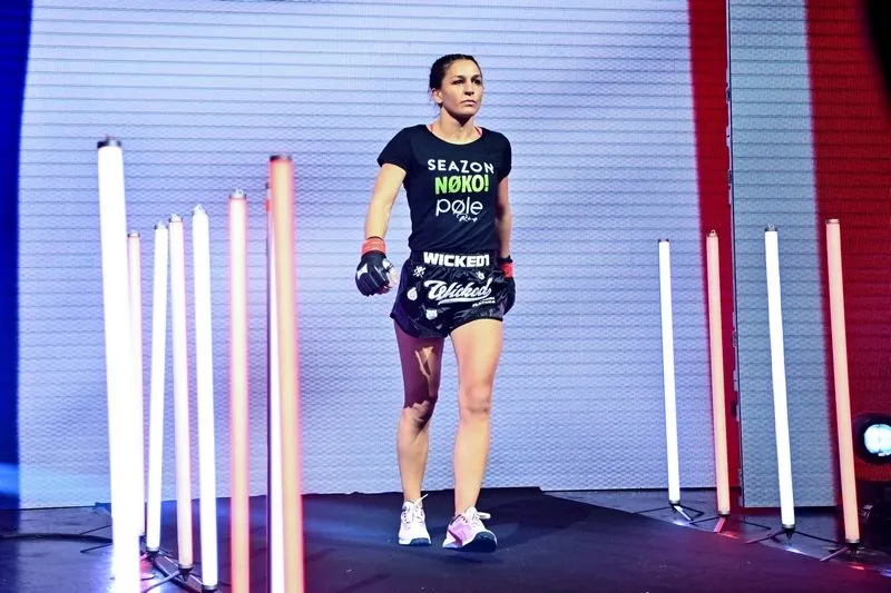lucie bertaud (france) during the haxagone mma 2 at zenith de paris on october 30, 2021 in paris, france (photo by anthony dibon icon sport abacapresscom) , briconsport20211031 095 paris france