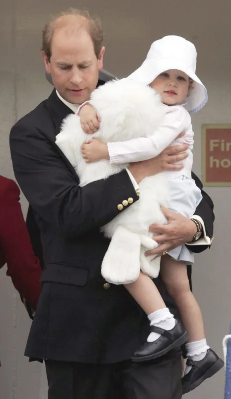 royals arrive in stornoway - scotland