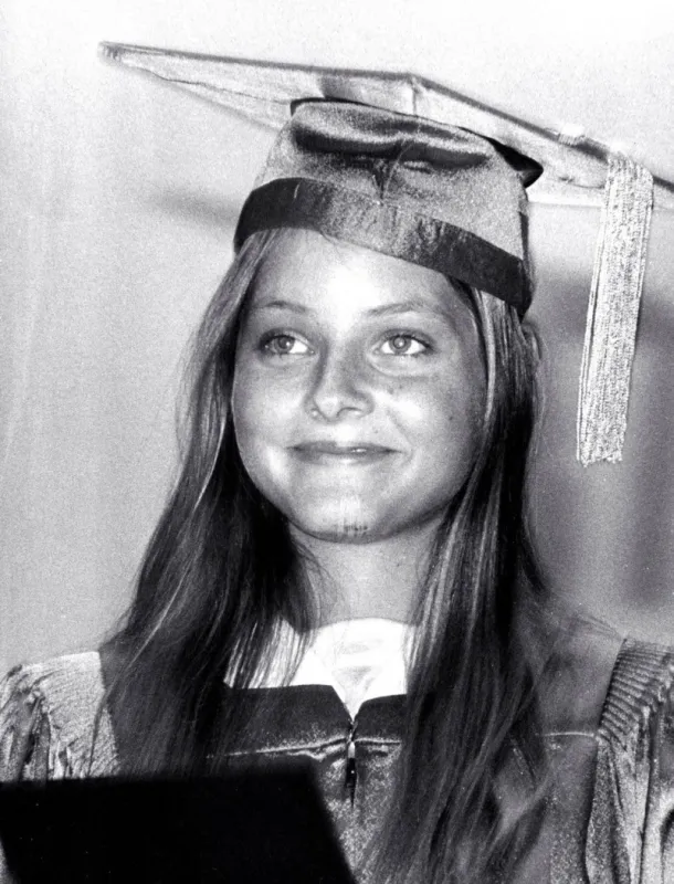 oct 17, 2002 - jodie foster high school graduation in 1980 bob patterson photo by © globe photos zuma wire abacapresscom