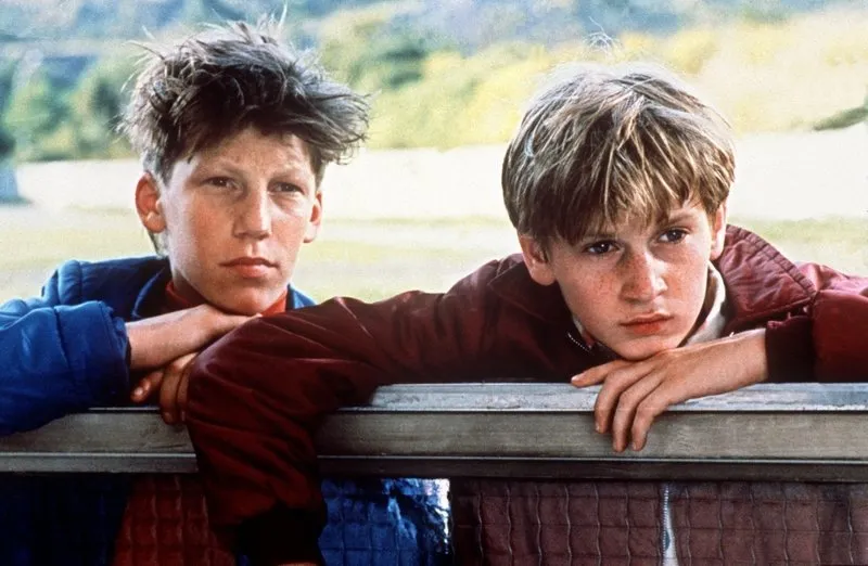 extrait de la vie est un long fleuve tranquille realise en 1987 par etienne chatiliez avec benoit magimel et tara romer photo by dpa abacapresscom , 556279 002 france