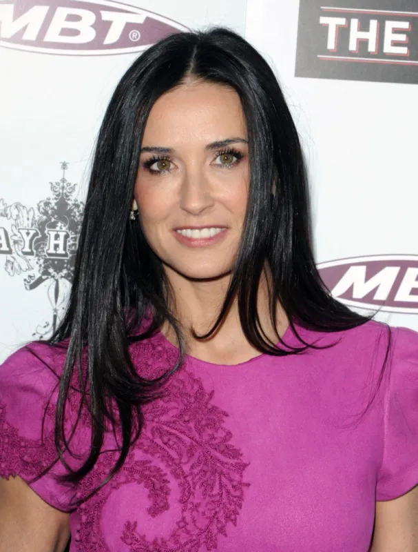 demi moore at the la premiere of the joneses held at the arclight theatre in los angeles, ca, usa on april 8, 2010 photo by rover kyle startraks abacapresscom