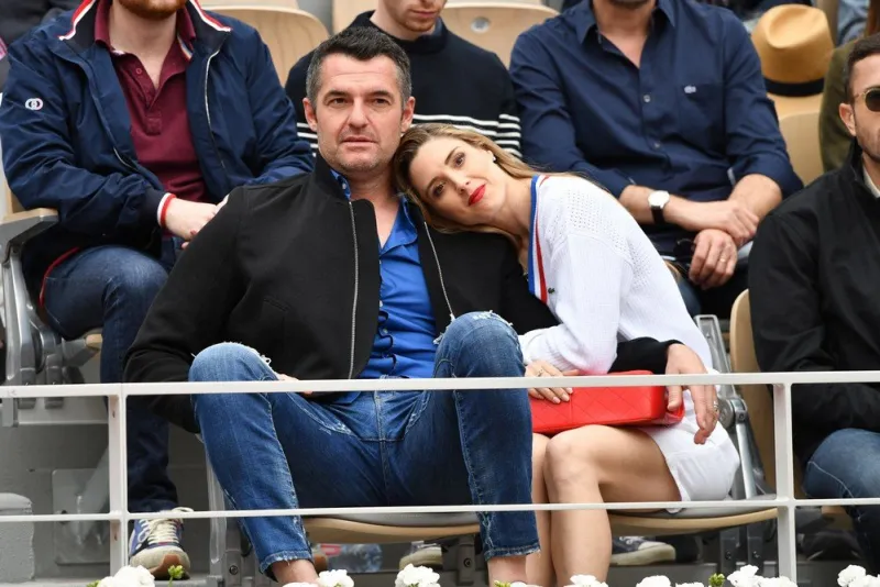 arnaud ducret and his girlfriend claire francisci attend the 2019 french open, day one at roland garros on may 26, 2019 in paris, france photo by laurent zabulon   abacapresscom <motcle99> roland garros roland-garros french open < motcle99>