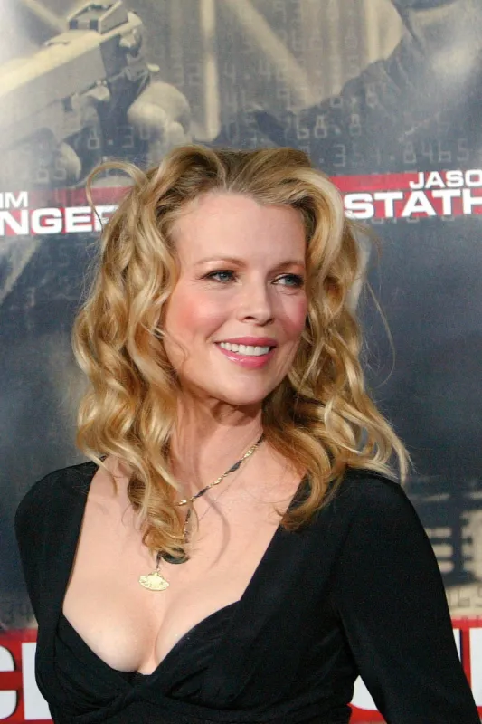 kim basinger attends the new line cinema premiere of cellular