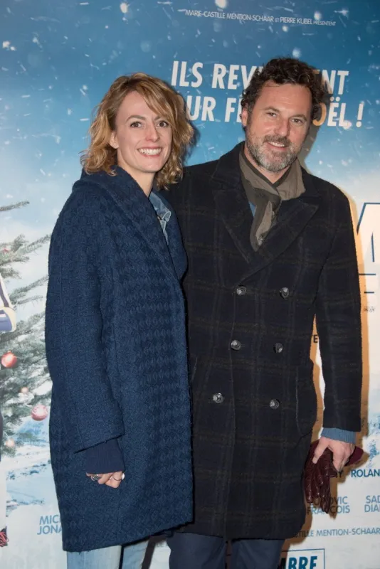 sara mortensen and bruce tessore attending the premiere of 'la deuxieme etoile' movie in ugc bercy cinema, in paris, france, on december 10th, 2017 photo by mireille ampilhac abacapresscom , 618219 009 paris france