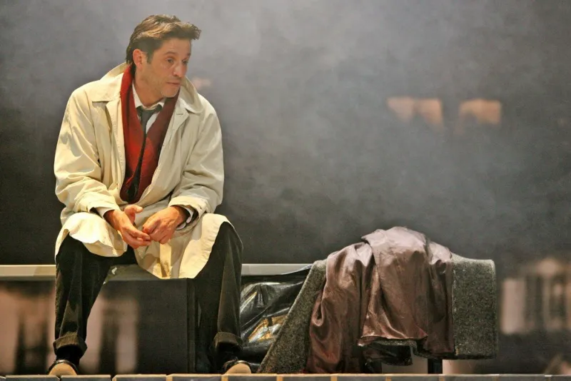 rehearsal of the play 'adulteres' written by woody allen, paris