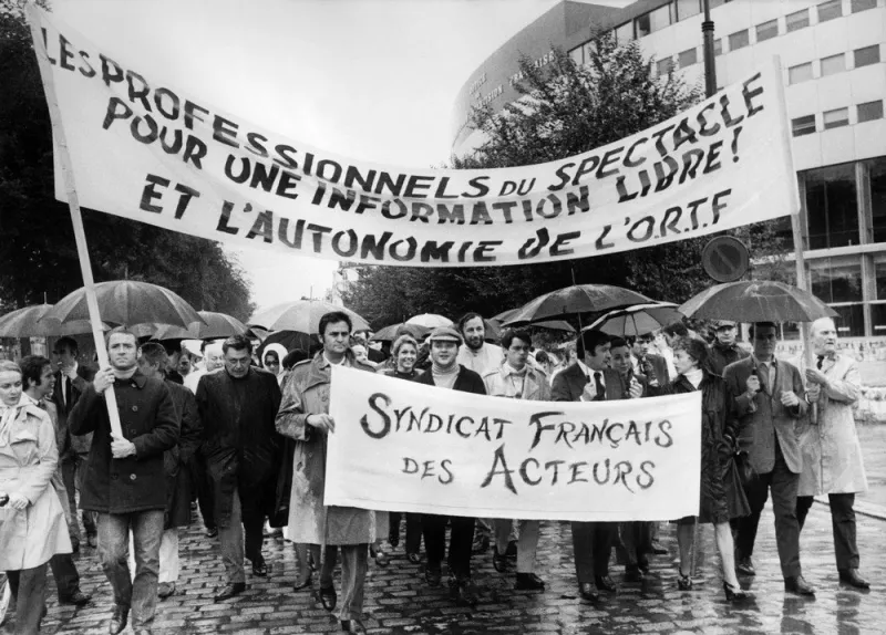 france-manifestation-ortf-mai 68