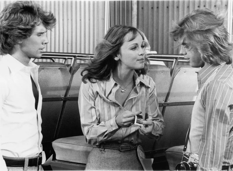 parker stevensen, pamela sue martin, shaun cassidy the hardy boys nancy drew mysteries (1977 - 1979) abc photo by photoshot abacapresscom , 450950 028 hollywood