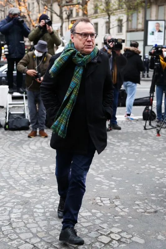 funeral of igor and grichka bogdanoff at madeleine church - paris